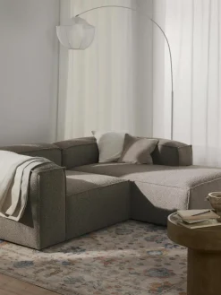 Modulaire hoekbank Lennon uit bouclé^Westwing Collection Hot