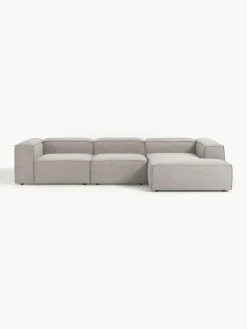 Modulaire hoekbank Lennon uit bouclé^Westwing Collection Best