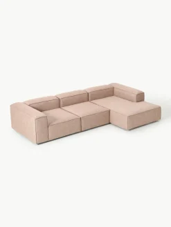 Modulaire hoekbank Lennon van linnenmix^Westwing Collection Online