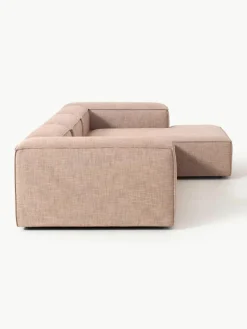Modulaire hoekbank Lennon van linnenmix^Westwing Collection Online