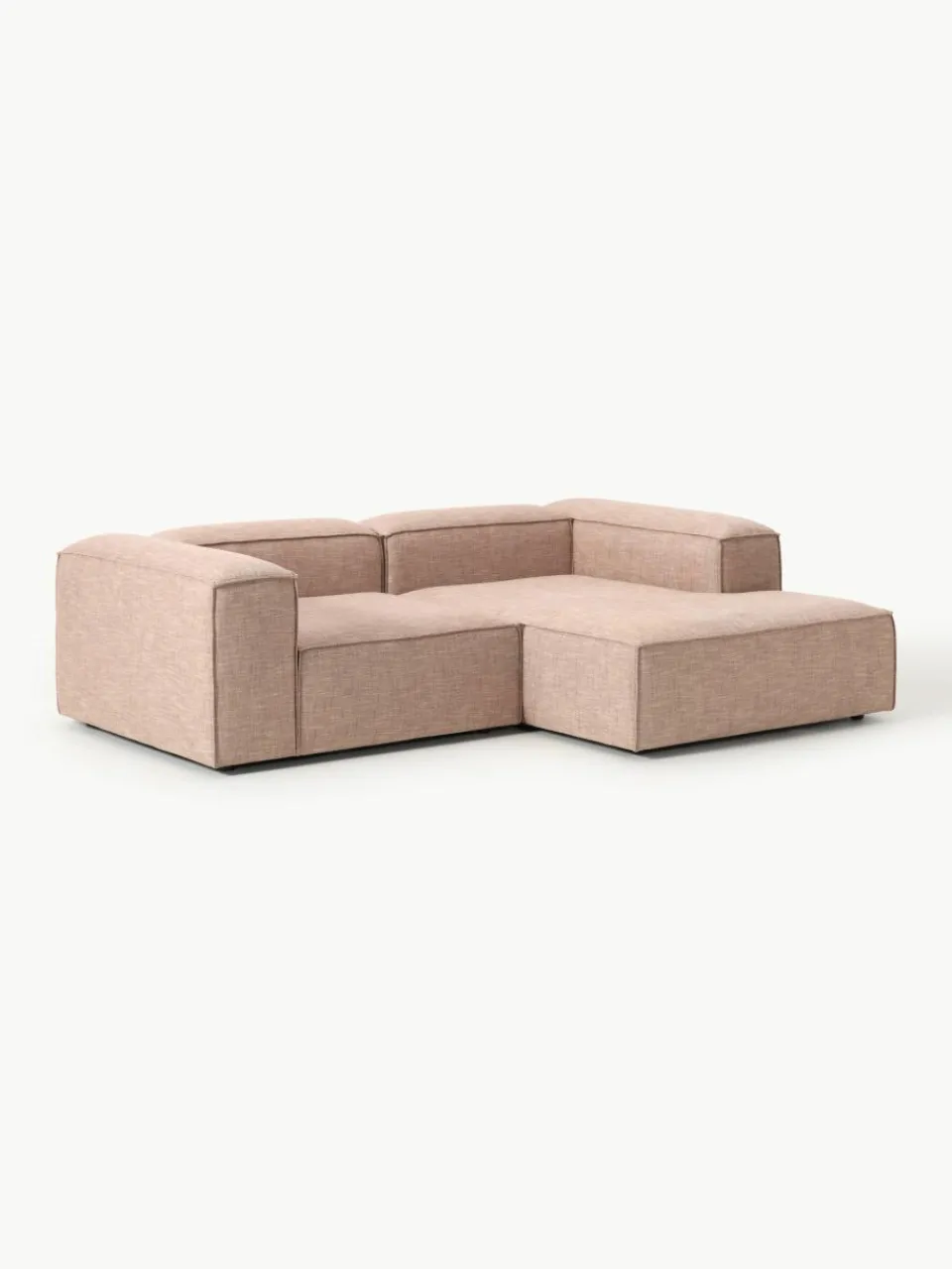 Modulaire hoekbank Lennon van linnenmix^Westwing Collection Discount