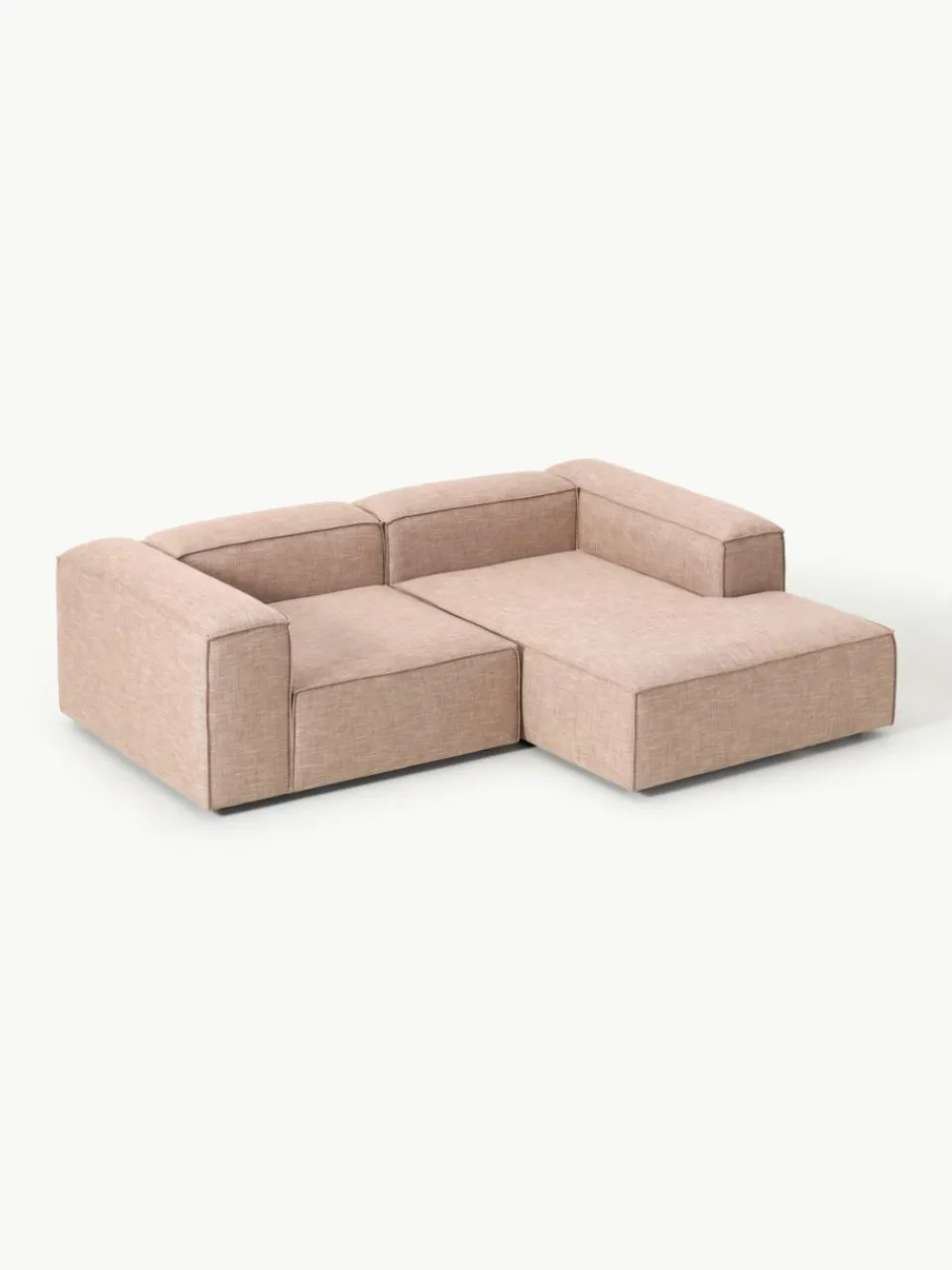 Modulaire hoekbank Lennon van linnenmix^Westwing Collection Discount