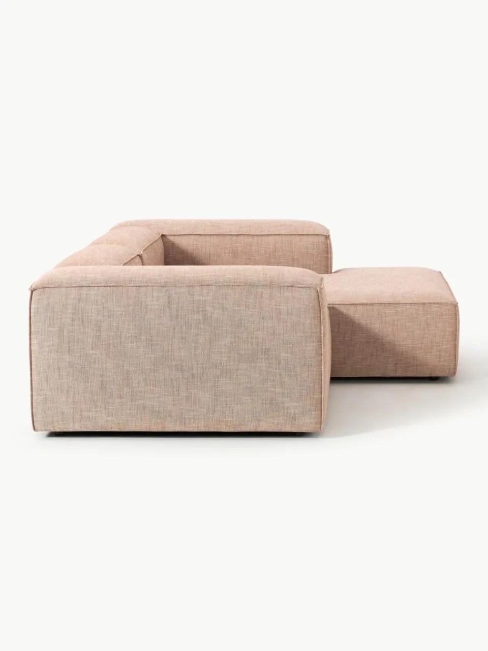 Modulaire hoekbank Lennon van linnenmix^Westwing Collection Discount