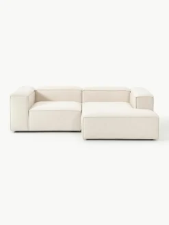 Modulaire hoekbank Lennon van linnenmix^Westwing Collection Clearance