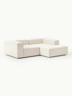 Modulaire hoekbank Lennon van linnenmix^Westwing Collection Clearance