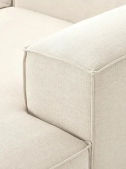 Modulaire hoekbank Lennon van linnenmix^Westwing Collection Clearance