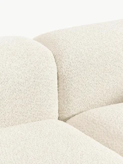 Modulaire hoekbank Natalie van teddy-bouclé^Westwing Collection Clearance