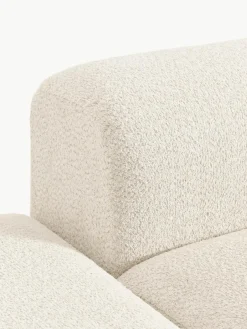 Modulaire hoekbank Natalie van teddy-bouclé^Westwing Collection Clearance