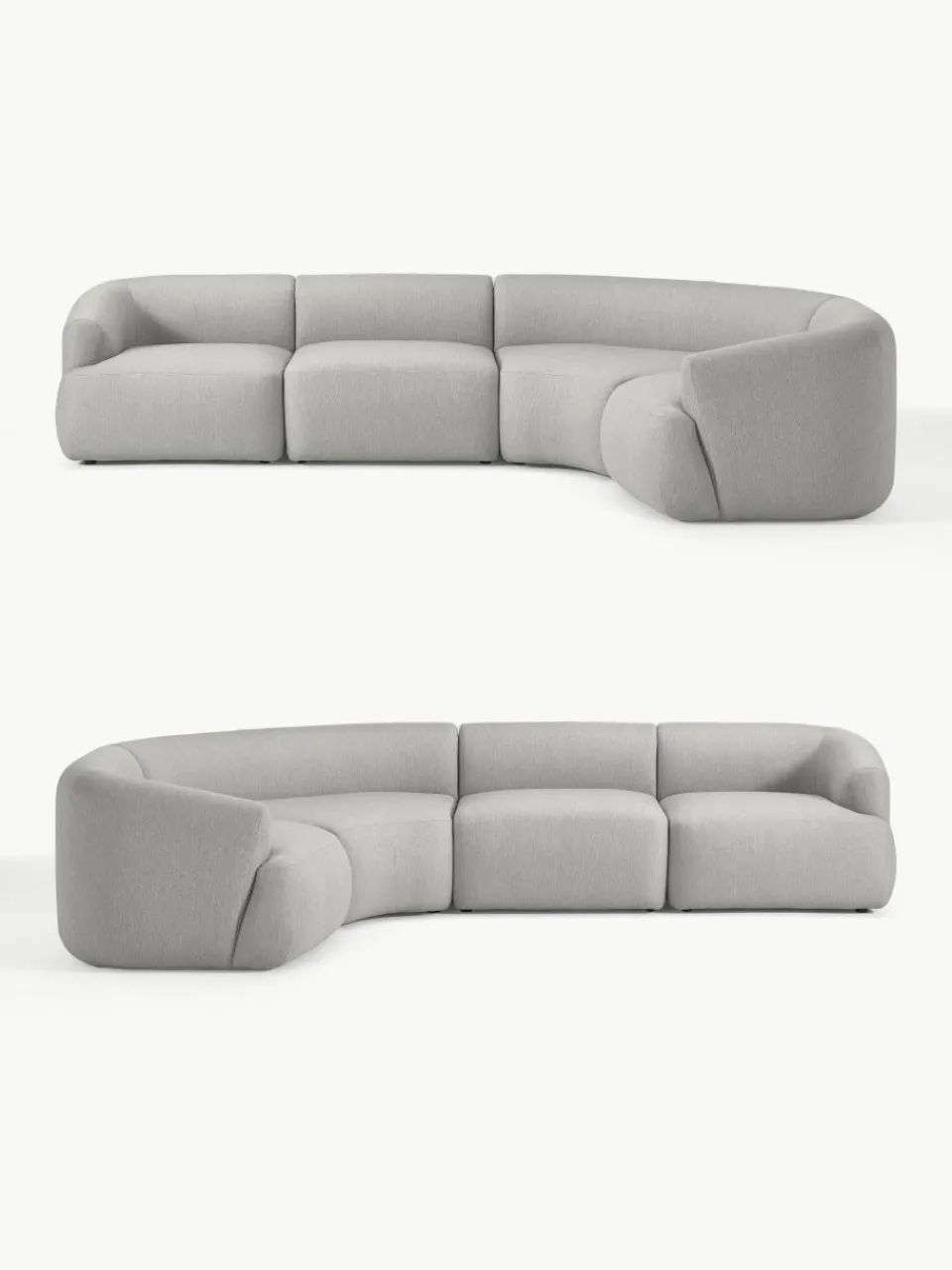 Modulaire hoekbank Sofia (4-zits)^Westwing Collection New