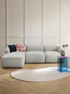 Modulaire hoekbank Sofia (3-zits)^Westwing Collection Fashion