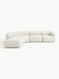 Modulaire hoekbank Sofia (4-zits)^Westwing Collection Fashion