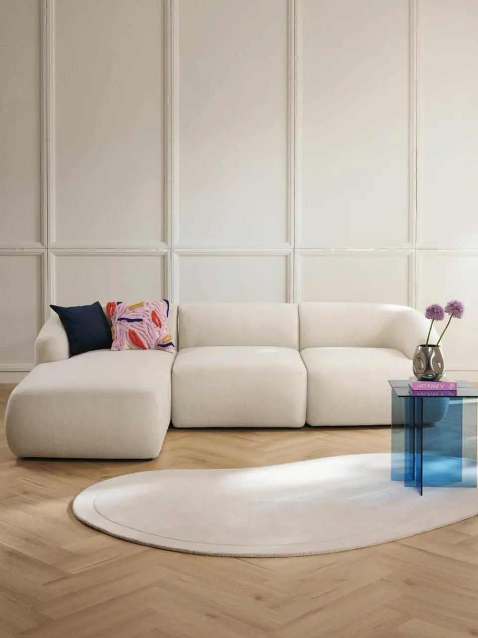 Modulaire hoekbank Sofia (3-zits)^Westwing Collection Online