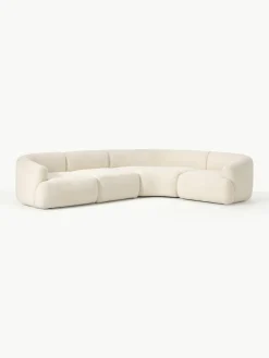 Modulaire hoekbank Sofia (4-zits)^Westwing Collection Fashion