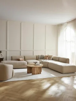 Modulaire hoekbank Sofia (4-zits)^Westwing Collection Online