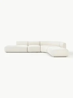 Modulaire hoekbank Sofia (4-zits)^Westwing Collection Hot