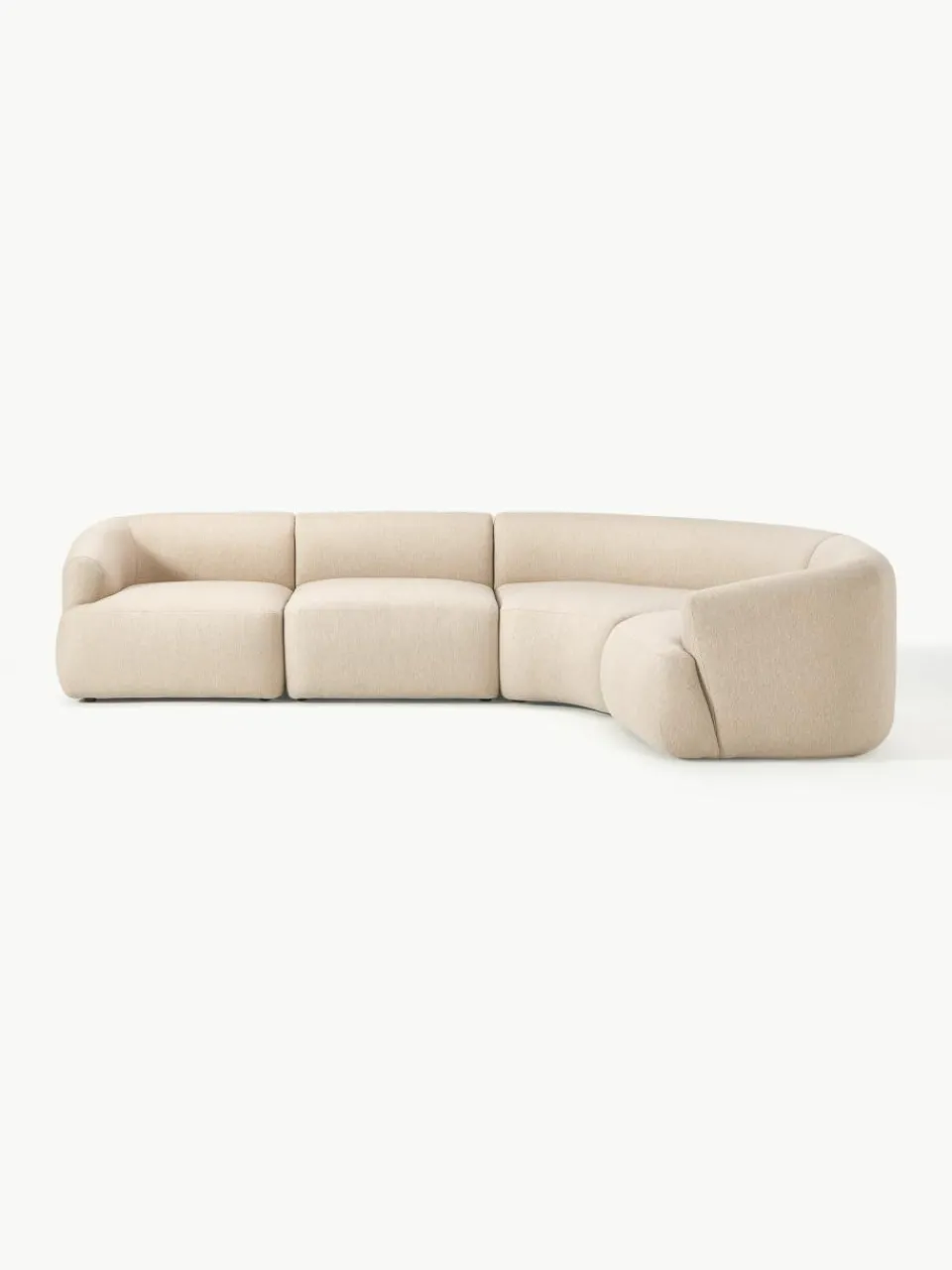 Modulaire hoekbank Sofia (4-zits)^Westwing Collection Hot