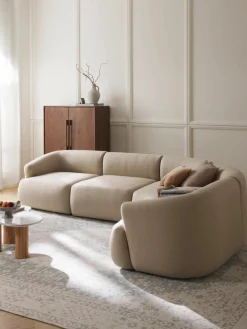 Modulaire hoekbank Sofia (4-zits)^Westwing Collection Hot
