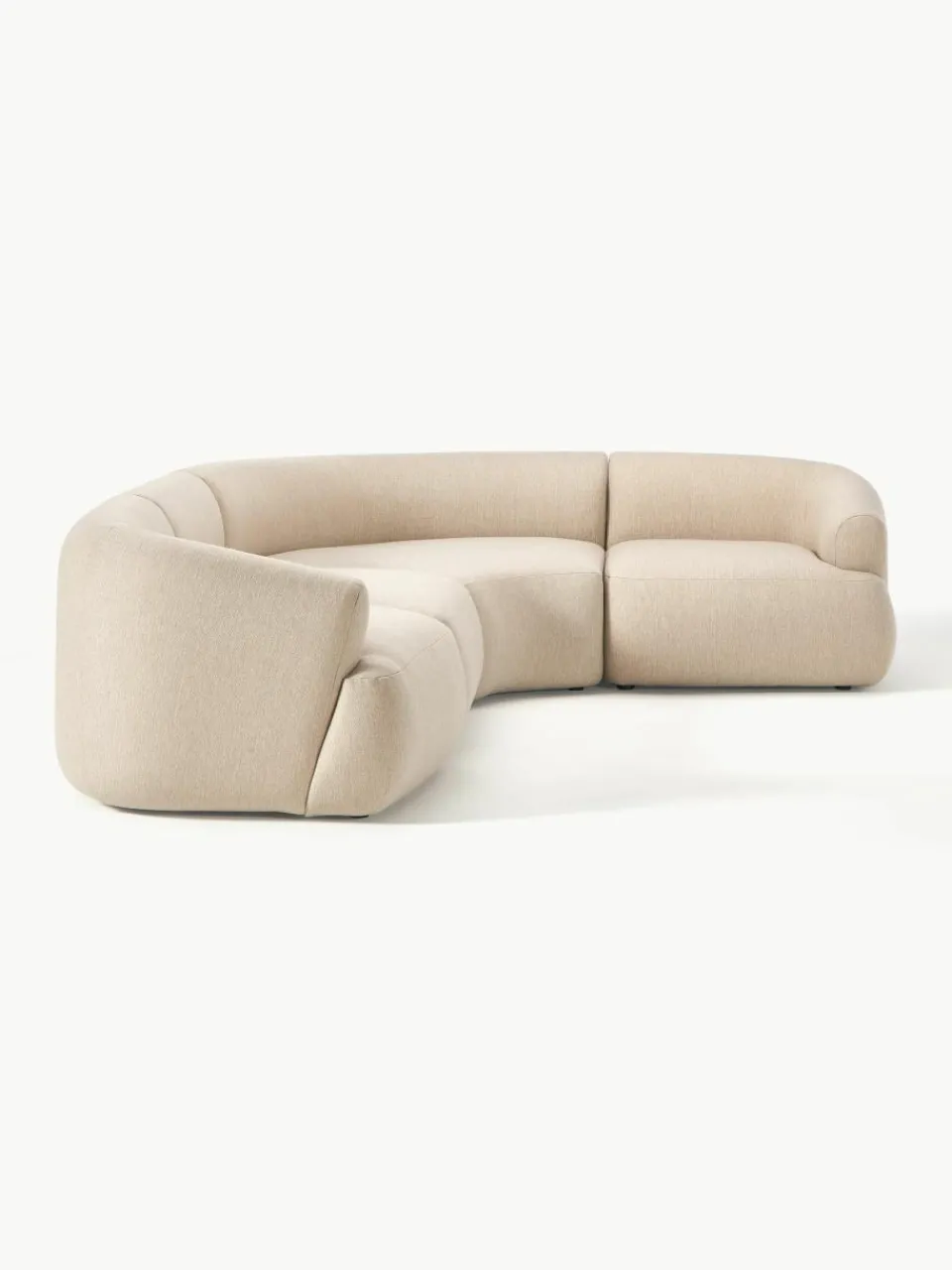 Modulaire hoekbank Sofia (4-zits)^Westwing Collection Hot