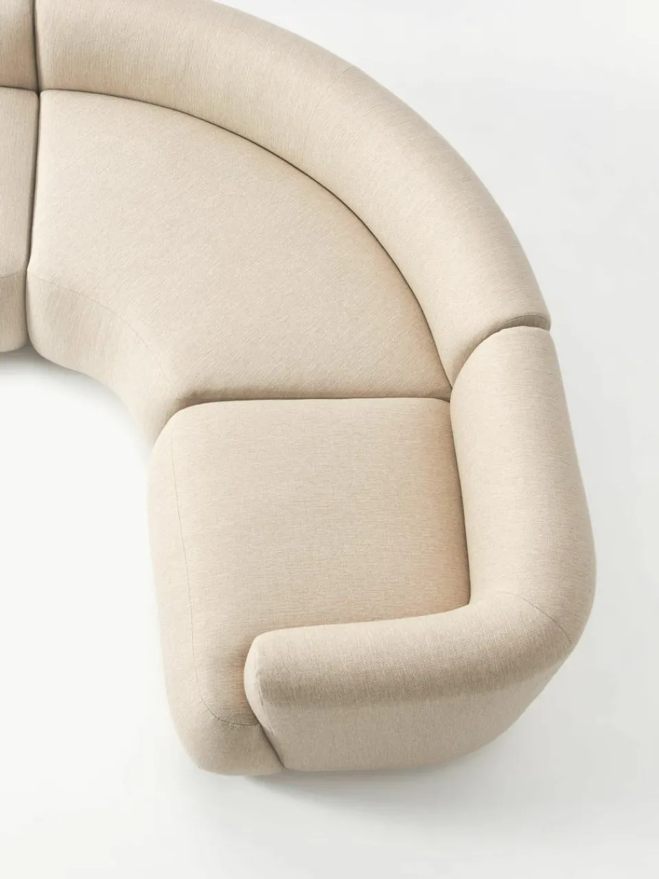 Modulaire hoekbank Sofia (4-zits)^Westwing Collection Hot