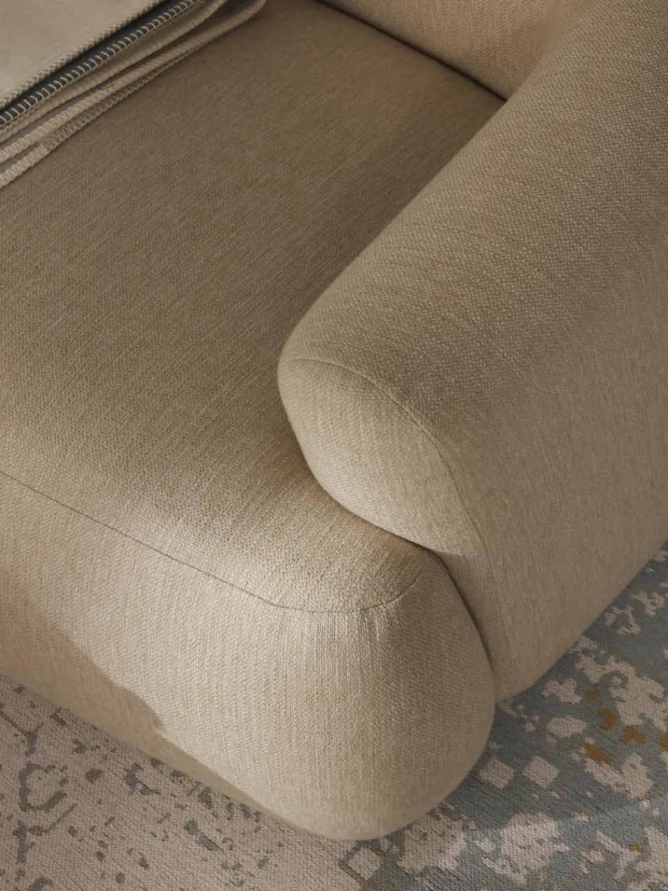 Modulaire hoekbank Sofia (4-zits)^Westwing Collection Hot