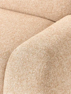Modulaire hoekbank Wolke (4-zits) van bouclé^Westwing Collection Sale