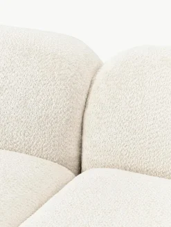 Modulaire hoekbank Wolke (4-zits) van teddy-bouclé^Westwing Collection Online