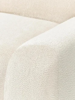 Modulaire hoekbank Wolke (4-zits) van teddy-bouclé^Westwing Collection Online