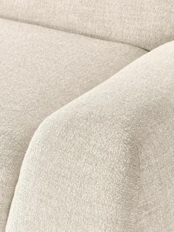 Modulaire hoekbank Wolke (4-zits) van bouclé^Westwing Collection Sale