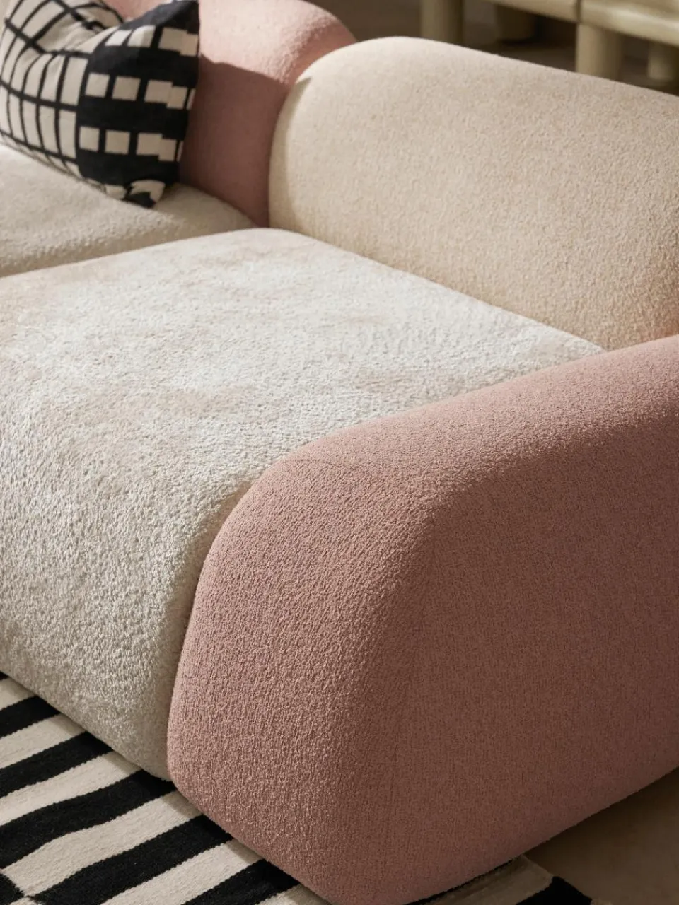 Modulaire hoekbank Wolke (4-zits), Fuorisalone Edition^Westwing Collection Outlet