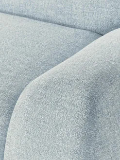 Modulaire hoekbank Wolke (4-zits) van bouclé^Westwing Collection Sale