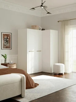 Modulaire hoekkast Charlotte, 165 cm breed, diverse varianten^Westwing Collection Clearance
