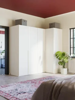 Modulaire hoekkast Leon, 215 cm breed, diverse varianten^Westwing Collection Clearance
