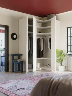 Modulaire hoekkast Leon, 215 cm breed, diverse varianten^Westwing Collection Clearance