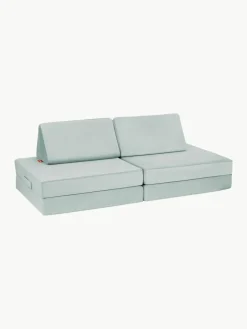 Modulaire kinderbank Mila van fluweel, handgemaakt^Funzy Sale