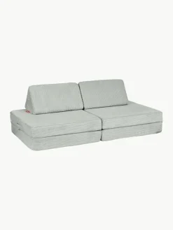 Modulaire kinderbank Mila van corduroy, handgemaakt^Funzy Clearance