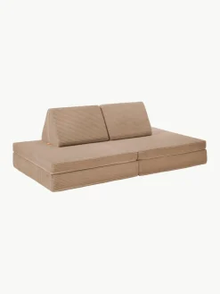 Modulaire kinderbank Mila van corduroy, handgemaakt^Funzy Discount