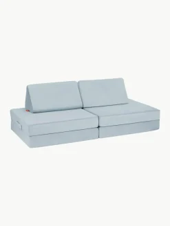 Modulaire kinderbank Mila van fluweel, handgemaakt^Funzy Sale