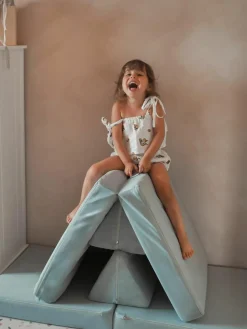 Modulaire kinderbank Mila van fluweel, handgemaakt^Funzy Sale