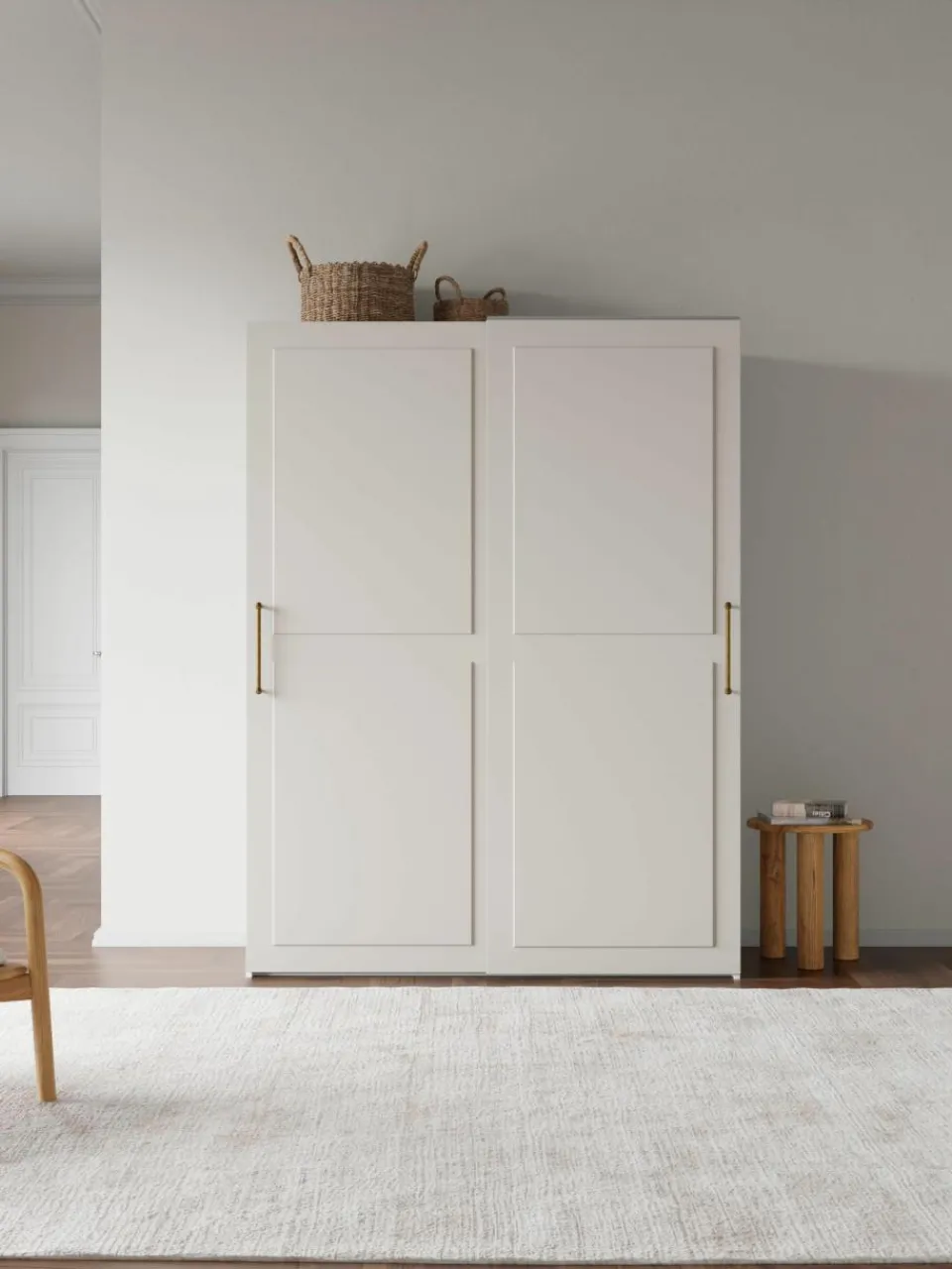 Modulaire schuifdeurkast Charlotte, 150 cm breed, diverse varianten^Westwing Collection Online