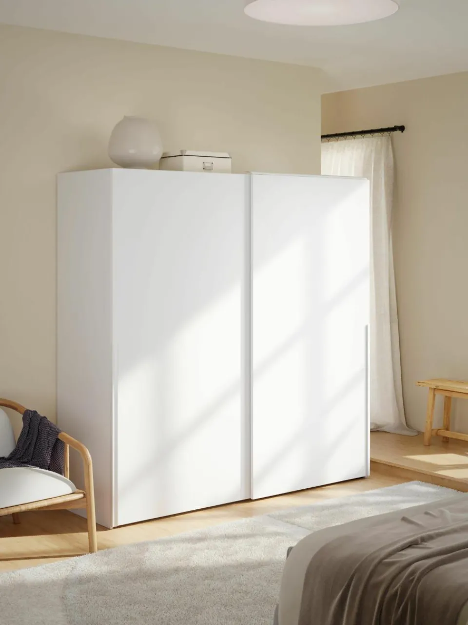 Modulaire schuifdeurkast Leon, 200 cm breed, diverse varianten^Westwing Collection Outlet