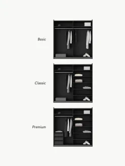 Modulaire schuifdeurkast Simone, 200 cm breed, diverse varianten^Westwing Collection Online