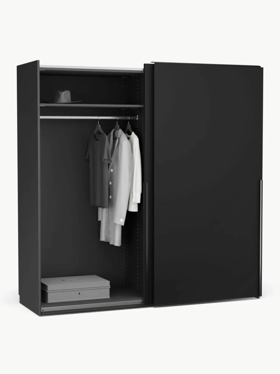 Modulaire schuifdeurkast Leon, 200 cm breed, diverse varianten^Westwing Collection Clearance