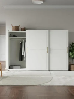 Modulaire schuifdeurkast Charlotte, 300 cm breed, diverse varianten^Westwing Collection Best