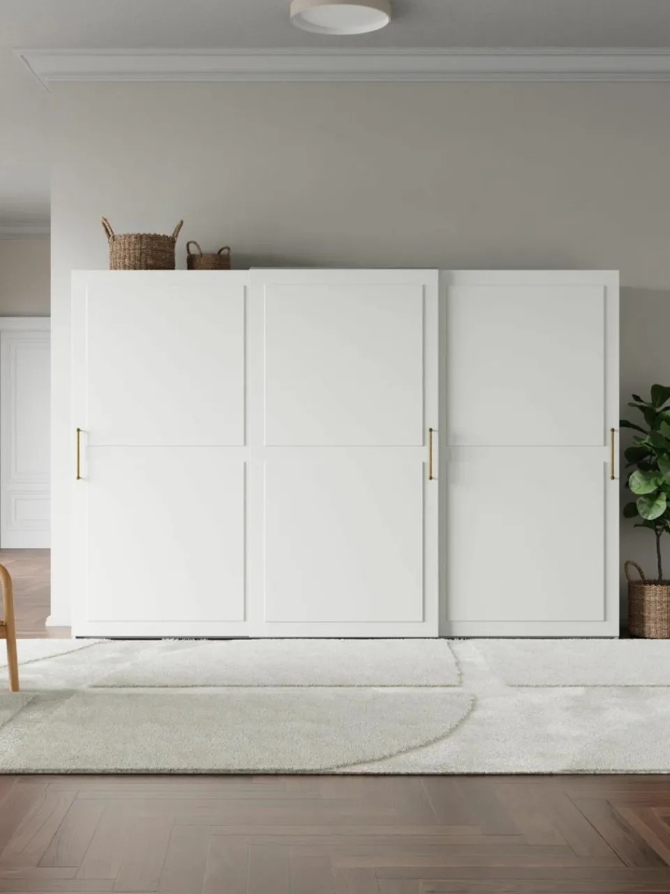 Modulaire schuifdeurkast Charlotte, 300 cm breed, diverse varianten^Westwing Collection Best