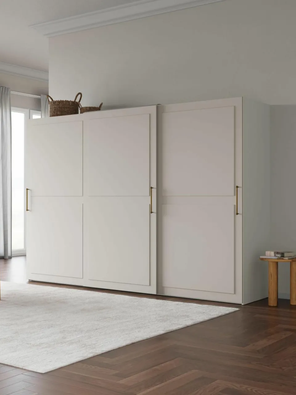 Modulaire schuifdeurkast Charlotte, 300 cm breed, diverse varianten^Westwing Collection Best