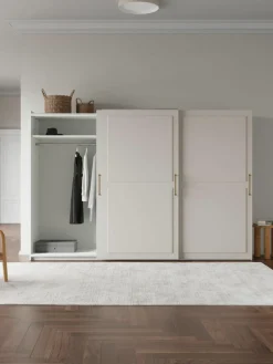 Modulaire schuifdeurkast Charlotte, 300 cm breed, diverse varianten^Westwing Collection Best