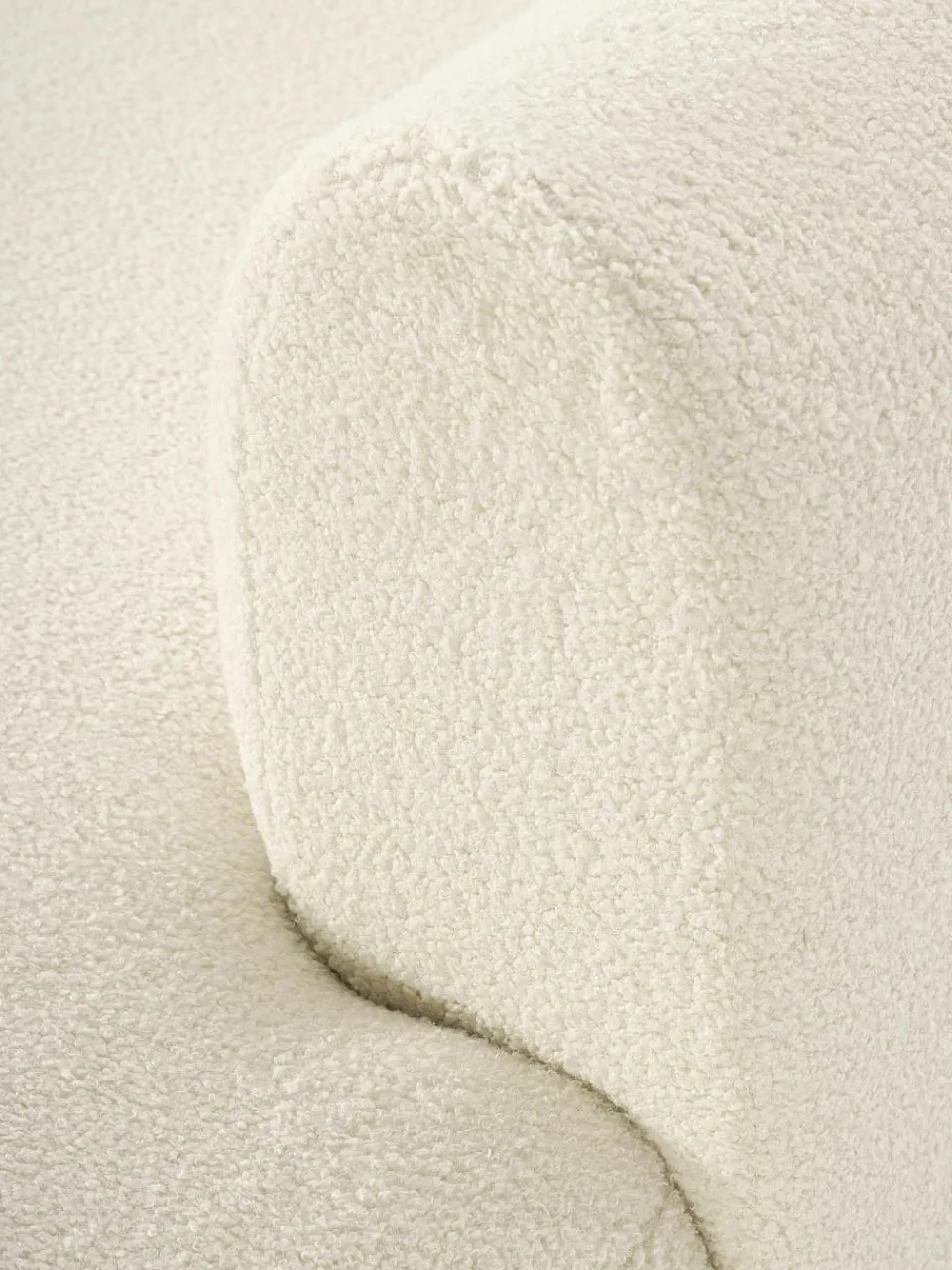 Modulaire teddy hoekbank Sofia (4-zits)^Westwing Collection Outlet