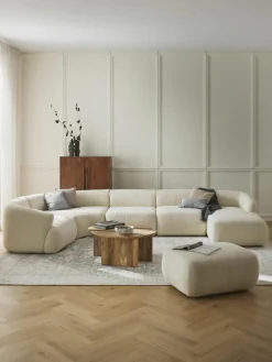Modulaire teddy U-bank Sofia^Westwing Collection Outlet