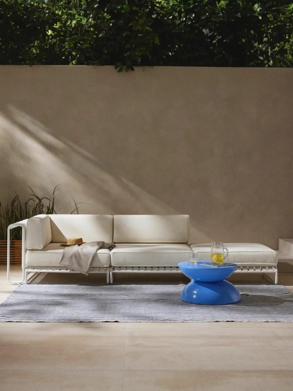 Modulaire tuin loungebank Caio^Westwing Collection Fashion