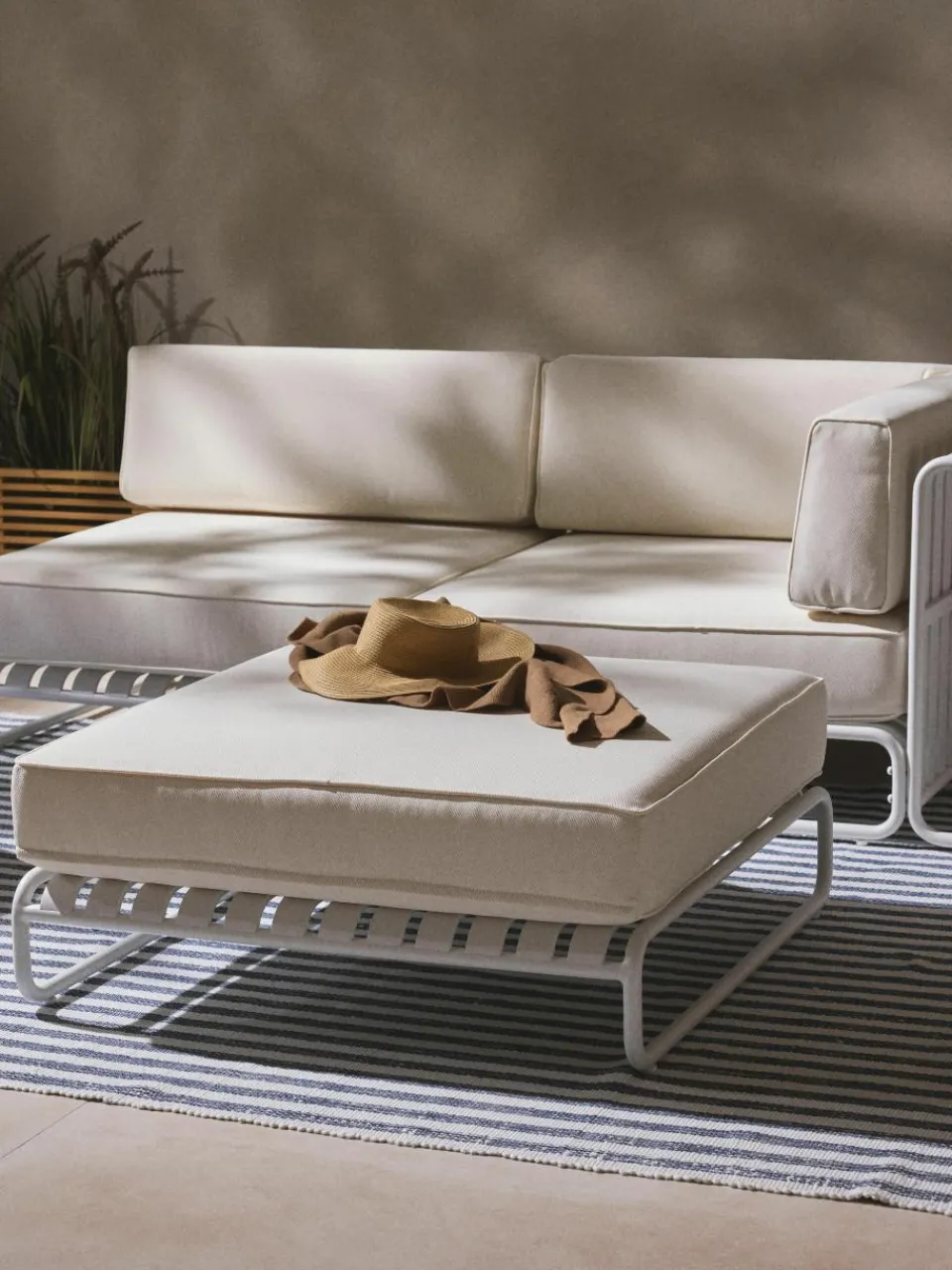 Modulaire tuin loungebank Caio^Westwing Collection Fashion